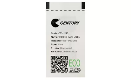 Century, PET 프리 RFID ECO 케어 라벨 출시