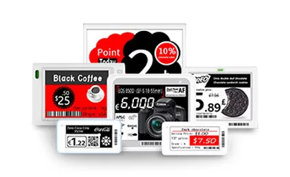 CENTUVISION-Century New 시리즈 ESL (전자 선반 라벨) 솔루션은 소매 업체의 요구 사항을 충족시킵니다.